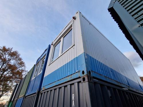 20ft kantoorunit / bouwkeet / schaftkeet / woonunit, Doe-het-zelf en Bouw, IJzerwaren en Bevestigingsmiddelen, Gebruikt, Ophalen