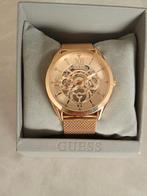 Goudkleurige horloge guess, Handtassen en Accessoires, Horloges | Heren, Ophalen of Verzenden, Zo goed als nieuw