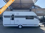 Hobby Excellent 460 SL 2025 LUIFEL + MOVER!, Caravans en Kamperen, Schokbreker, Hobby, Treinzit, Tot en met 3