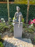 Zeer mooi antieken bronzen beeld, Antiek en Kunst, Ophalen