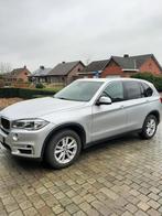 BMW X5 van 2015 met maar 114000 km, Autos, BMW, Cuir, Argent ou Gris, Achat, Carnet d'entretien