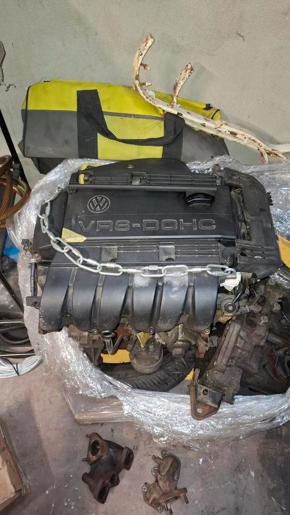 Volkswagen VR6 Motor code AAA 270k km compleet, Auto-onderdelen, Motor en Toebehoren, Volkswagen, Ophalen