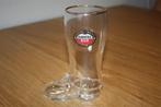 Kleine Amstel bierglas-laars – met misdruk logo [15,9 cm], Verzenden, Zo goed als nieuw, Glas of Glazen, Amstel