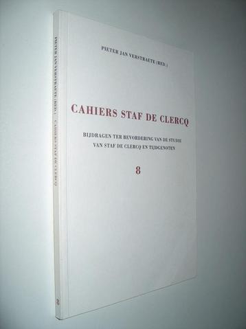 Pieter Jan Verstraete - Cahiers Staf de Clercq, Verzenden, Zo goed als nieuw, Politiek en Staatkunde, Pieter Jan Verstraete