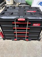 MILWAUKEE PACKOUT 4 LADEN met GEREEDSCHAP nieuw, Doe-het-zelf en Bouw, Gereedschap | Handgereedschap, Ophalen