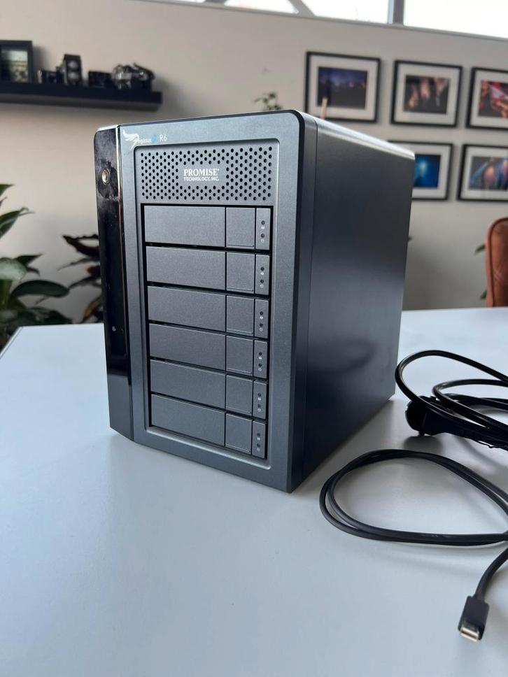 Promise Pegasus RAID - Opslag, Computers en Software, Harde schijven, Gebruikt, Extern, HDD, Thunderbolt, Ophalen