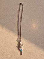 Tinkelbel halsketting, Overige materialen, Gebruikt, Blauw, Ophalen of Verzenden