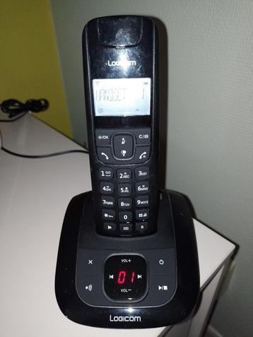 DECT Logicom Lola 255T Duo vast draagbaar telefoon, Télécoms, Enlèvement ou Envoi, Comme neuf, 2 combinés