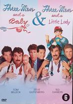 2dvd THREE MEN AND A BABY + A LITTLE LADY- TOM SELLECK, Cd's en Dvd's, Ophalen of Verzenden, Zo goed als nieuw