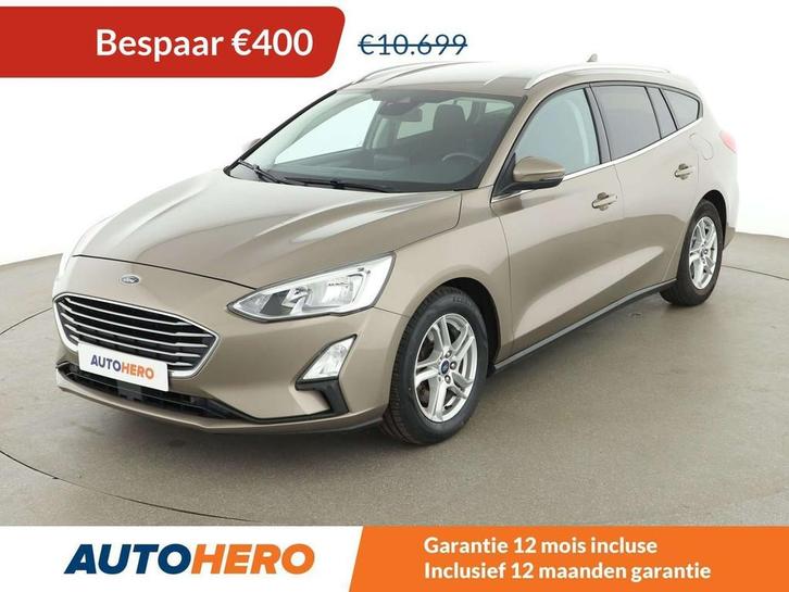 Ford Focus 1.0 EcoBoost Cool&Connect (bj 2019), Auto's, Ford, Te koop, Focus, ABS, Achteruitrijcamera, Airbags, Airconditioning
