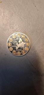 France 1/4 euro, EUROPA 2002, Timbres & Monnaies, Monnaies | Belgique, Série, Enlèvement ou Envoi, Plaqué or