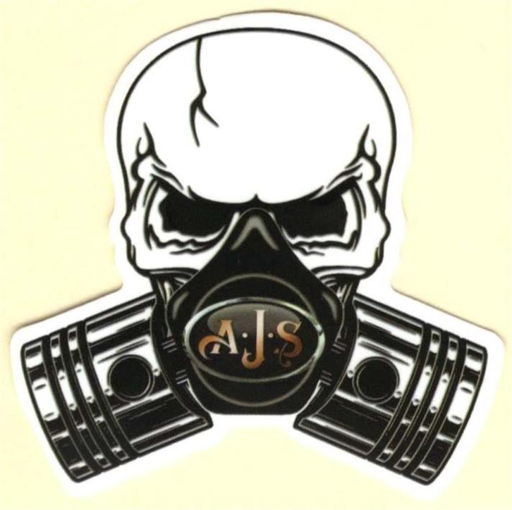 AJS sticker #1, Motos, Accessoires | Autocollants, Envoi