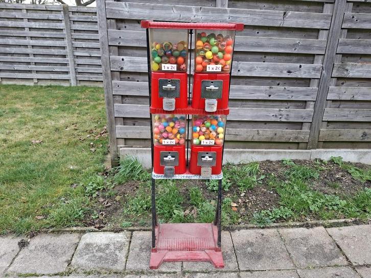 2€ Brabo supérette kauwgom capsule automaat incl inhoud, Verzamelen, Automaten | Overige, Gebruikt, Ophalen