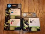 Inktpatronen HP -933 XL (geel) -912 XL (zwart/magenta/cyaan), Computers en Software, Ophalen of Verzenden, Nieuw, Cartridge, Hp