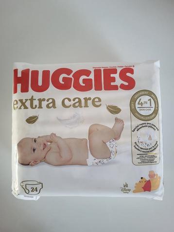 pampers huggies maat 2 extra care luiers  3-6 kg 24 Stuks beschikbaar voor biedingen
