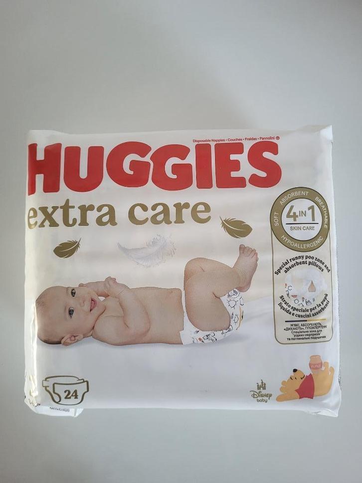 pampers huggies maat 2 extra care luiers  3-6 kg 24 Stuks, Kinderen en Baby's, Badjes en Verzorging, Nieuw, Overige typen, Ophalen of Verzenden