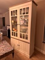 Vitrine kast van het merk cotton met licht, Huis en Inrichting, Kasten | Buffetkasten, Ophalen, Gebruikt, 100 tot 150 cm, 200 cm of meer