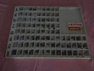 Rotring graphos pennen in sorteerbox - nieuw beschikbaar voor biedingen