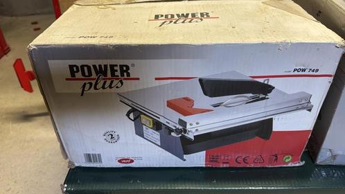 Scie à carrelage Powerplus POW749, Doe-het-zelf en Bouw, Gereedschap | Zaagmachines, Gebruikt, Overige typen, 600 tot 1200 watt
