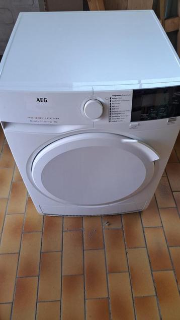 Warmtepomp droogkast AEG, 6 à 8 kg, Classe énergétique A ou plus économe, 85 à 90 cm, Chargeur frontal