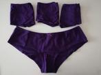 Set van 4 paarse slipjes, Kleding | Dames, C&A, Ophalen of Verzenden, Paars, Slip