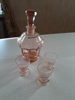 GENEVERSET IN RETRO GLAS, Verzamelen, Glas en Drinkglazen, Ophalen