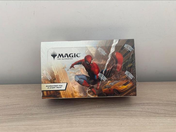 Marvel's Spider-Man Play Booster Box Magic: the Gathering, Hobby en Vrije tijd, Verzamelkaartspellen | Magic the Gathering, Booster