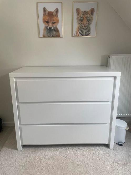 Bopita - Commode Met 3 Laden Camille Wit, Huis en Inrichting, Kasten | Ladekasten, Zo goed als nieuw, Ophalen