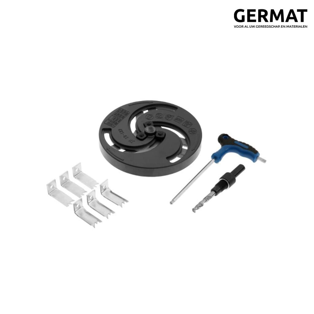 BI-Metaal Instelbare Gatenboor 19 - 127mm Germat, Ophalen of Verzenden, Nieuw, Gereedschap of Accessoires