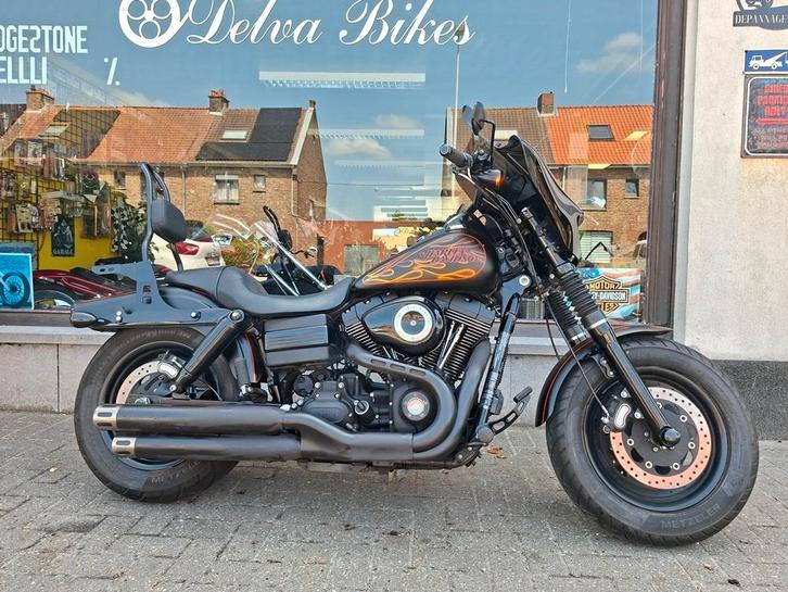 Harley FXDF Fatbob- 2012- 43800 km, Motoren, Motoren | Harley-Davidson, Bedrijf, Chopper, meer dan 35 kW, 2 cilinders, Ophalen