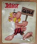 ASTERIX GAULE CURIOSUM IJZEREN PLAATJE IN RELIEF, Verzenden, Asterix en Obelix, Zo goed als nieuw, Plaatje, Poster of Sticker