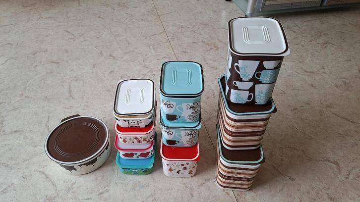 Tupperware Click Plus luchtdichte bewaardozen per stuk, Maison & Meubles, Cuisine| Tupperware, Utilisé, Enlèvement ou Envoi