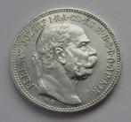 Hongarije 1 korona 1915, Postzegels en Munten, Munten | Europa | Niet-Euromunten, Zilver, Verzenden, Hongarije