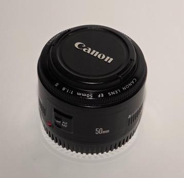 Canon EF 50mm 1:1.8  II beschikbaar voor biedingen