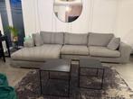 Salon d’angle avec méridienne (gris clair), Huis en Inrichting, Zetels | Zetels, Ophalen, Hoekbank, 300 cm of meer, Zo goed als nieuw