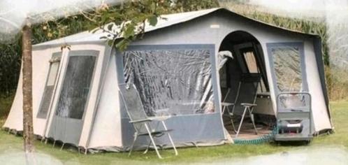 Family plooicaravan  ruime Alpenkreuzer met voortent, keuken, Caravans en Kamperen, Vouwwagens, tot en met 6, Ophalen