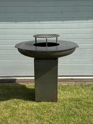 Barbecue en acier Corten