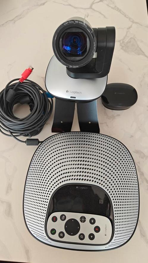 Logitech groupe caméra conférence, Audio, Tv en Foto, Videobewaking, Zo goed als nieuw, Ophalen