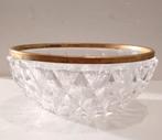 Val Saint Lambert grote kristallen schaal, Antiek en Kunst