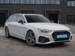 Audi A4 Quattro S Line 2021 2.0TDI M-Hybrid | Panorama, Auto's, Automaat, 1800 kg, A4, Wit