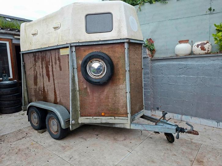 PACKO aanhangwagen, 2 paarden 2000KG, Auto diversen, Aanhangers en Bagagewagens, Gebruikt, Ophalen