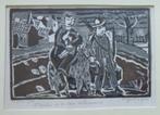 EDGARD TYTGAT / L'EXPATRIE RUBENIENE / HOUTSNEDE / 27x33cm, Antiek en Kunst, Ophalen of Verzenden