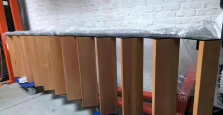 Steel look Trap plaatsbesparend, Doe-het-zelf en Bouw, Ladders en Trappen, Gebruikt, Trap, Ophalen