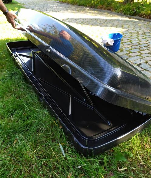 Le coffre de toit KAMEI au design en carbone ressemble au no, Autos : Divers, Coffres de toit, Enlèvement ou Envoi