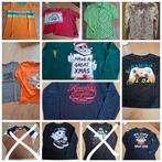 jongenstshirts korte en lange mouw maten 116 tem 140, Kinderen en Baby's, Ophalen, Gebruikt, Maat 128