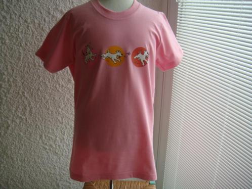 T-shirt rose Tintin 14 ans. Unisex, Enfants & Bébés, Vêtements enfant | Taille 164, Comme neuf, Garçon ou Fille, Autres types
