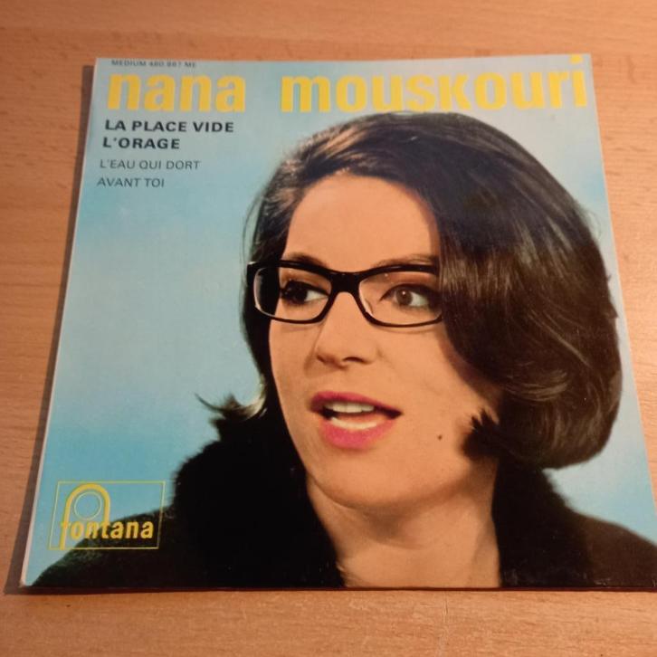 Nana Mouskouri – La Place Vide " Popcorn Ep ", Cd's en Dvd's, Vinyl Singles, Zo goed als nieuw, EP, Pop, 7 inch, Ophalen of Verzenden