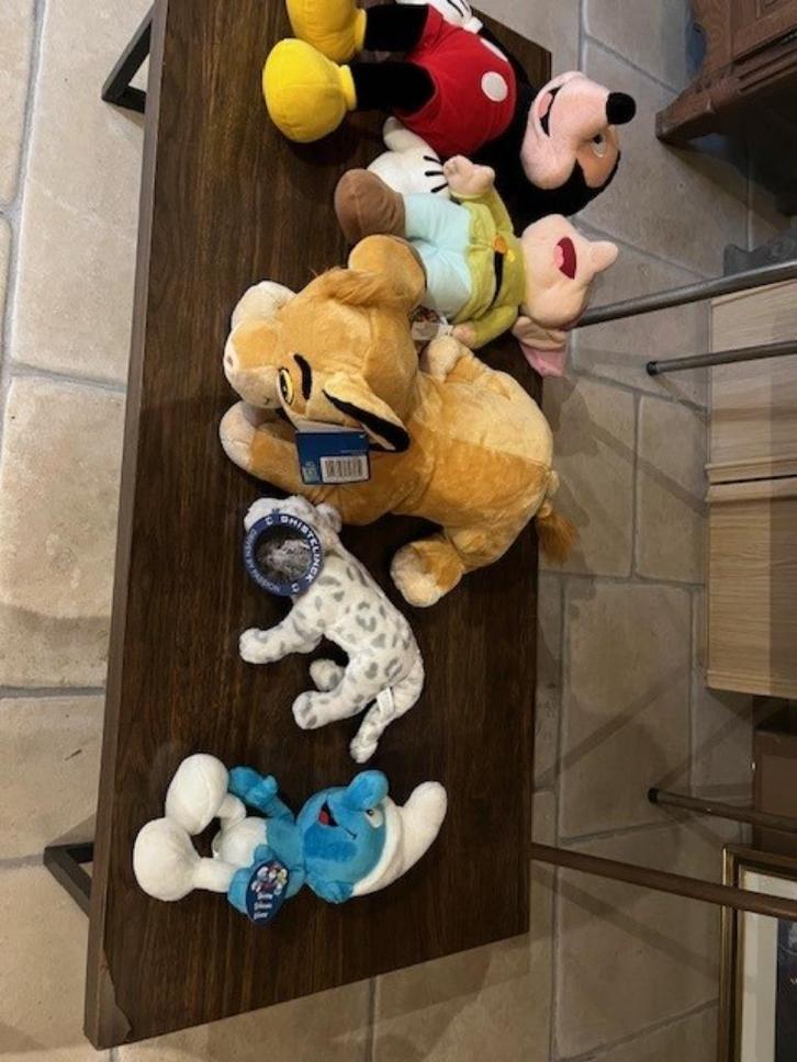 pluchen knuffels 54 stuks – véél modellen !!!, Kinderen en Baby's, Speelgoed | Knuffels en Pluche, Zo goed als nieuw, Overige typen