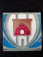 Art Nouveau tegel 36, Antiek en Kunst, Antiek | Keramiek en Aardewerk, Ophalen of Verzenden