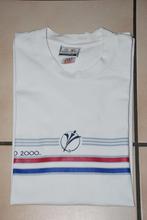T-shirt ADIDAS EURO 2000 blanc manches courtes Taille S TBon, Porté, Taille 46 (S) ou plus petite, Enlèvement ou Envoi, Blanc